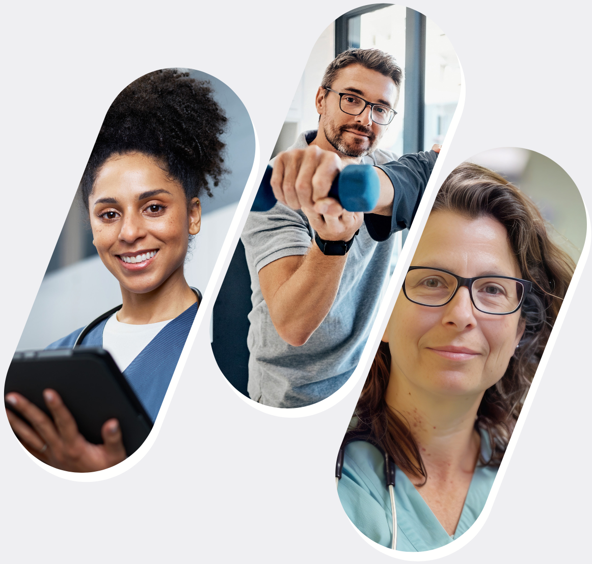 Scène de podcast animé